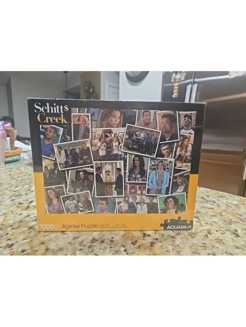 NIB Schitts Creek Collage 1000 piece Jigsaw Puzzle 20x28 Aquarius